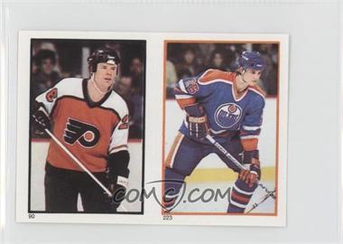 1985-86 O-Pee-Chee Album Stickers - [Base] #90-223 - Brian Propp, Mike Krushelnyski