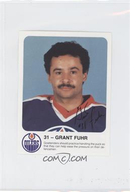 1985-86 Red Rooster Edmonton Oilers - [Base] #31 - Grant Fuhr