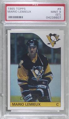 1985-86 Topps - [Base] #9 - Mario Lemieux [PSA 9 MINT (ST)]