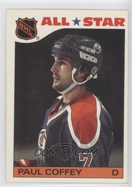 1985-86 Topps Stickers - [Base] #4 - Paul Coffey