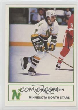 1986-87 7-Eleven Minnesota North Stars - [Base] #1 - Neal Broten