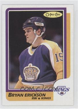 1986-87 O-Pee-Chee - [Base] #101 - Bryan Erickson