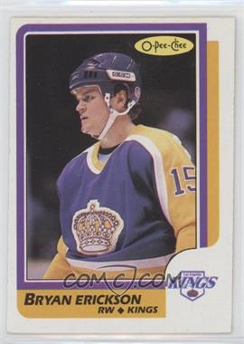 1986-87 O-Pee-Chee - [Base] #101 - Bryan Erickson