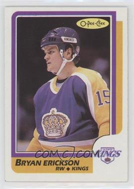 1986-87 O-Pee-Chee - [Base] #101 - Bryan Erickson