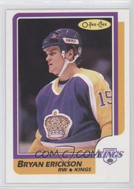 1986-87 O-Pee-Chee - [Base] #101 - Bryan Erickson