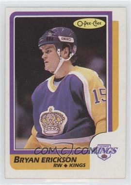 1986-87 O-Pee-Chee - [Base] #101 - Bryan Erickson