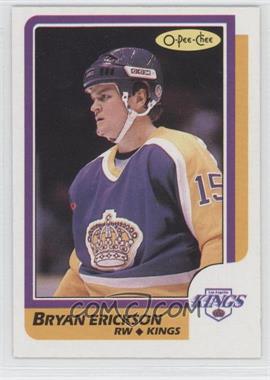 1986-87 O-Pee-Chee - [Base] #101 - Bryan Erickson