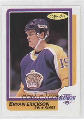 1986-87 O-Pee-Chee - [Base] #101 - Bryan Erickson