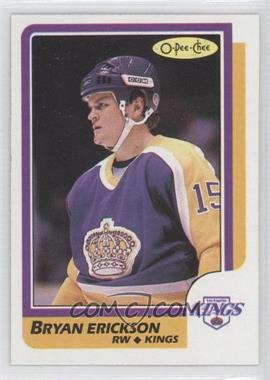 1986-87 O-Pee-Chee - [Base] #101 - Bryan Erickson