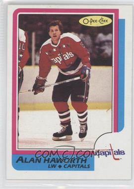 1986-87 O-Pee-Chee - [Base] #107 - Alan Haworth