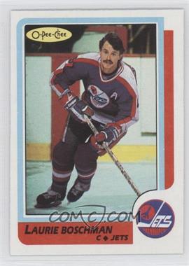 1986-87 O-Pee-Chee - [Base] #184 - Laurie Boschman