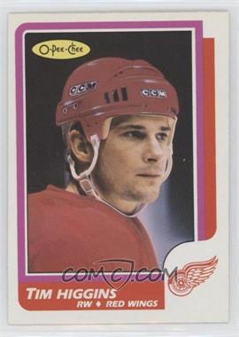 1986-87 O-Pee-Chee - [Base] #227 - Tim Higgins