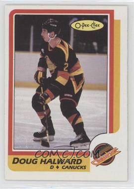 1986-87 O-Pee-Chee - [Base] #248 - Doug Halward