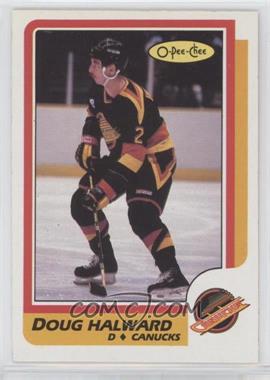 1986-87 O-Pee-Chee - [Base] #248 - Doug Halward