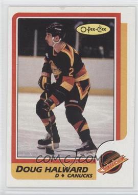 1986-87 O-Pee-Chee - [Base] #248 - Doug Halward