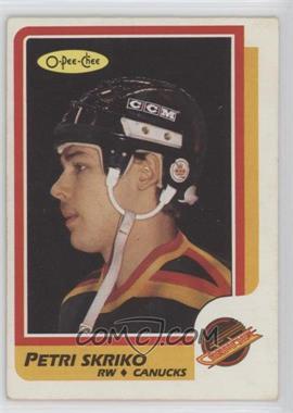 1986-87 O-Pee-Chee - [Base] #252 - Petri Skriko [EX to NM]