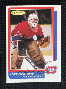 1986-87 O-Pee-Chee - [Base] #53 - Patrick Roy