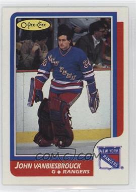 1986-87 O-Pee-Chee - [Base] #9 - John Vanbiesbrouck