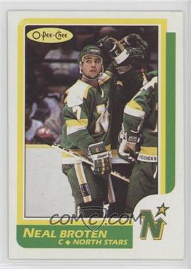 1986-87 O-Pee-Chee - [Base] #99 - Neal Broten [Noted]