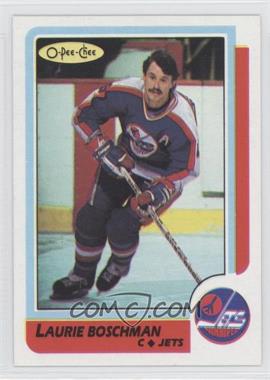 1986-87 O-Pee-Chee - Blank Back #_LABO - Laurie Boschman