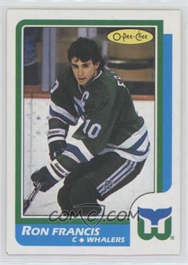 1986-87 O-Pee-Chee - Blank Back #_ROFR - Ron Francis