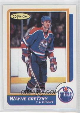 1986-87 O-Pee-Chee - Blank Back #_WAGR.1 - Wayne Gretzky