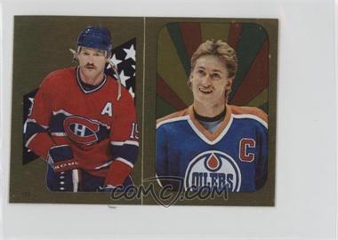 1986-87 O-Pee-Chee Album Stickers - [Base] #123-183 - Larry Robinson, Wayne Gretzky