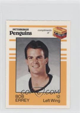 1987-88 Kodak Pittsburgh Penguins - [Base] #12 - Bob Errey