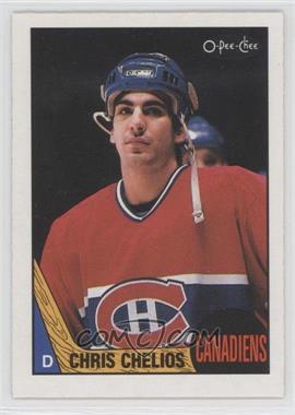 1987-88 O-Pee-Chee - [Base] #106 - Chris Chelios