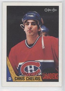 1987-88 O-Pee-Chee - [Base] #106 - Chris Chelios