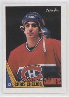 1987-88 O-Pee-Chee - [Base] #106 - Chris Chelios