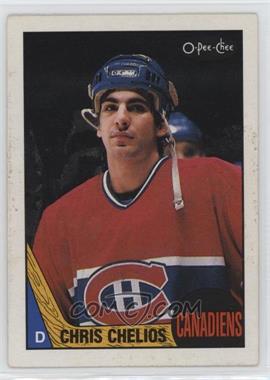 1987-88 O-Pee-Chee - [Base] #106 - Chris Chelios