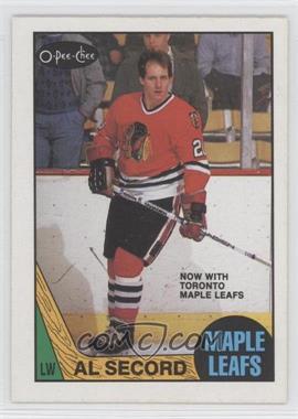 1987-88 O-Pee-Chee - [Base] #111 - Al Secord