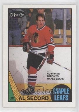 1987-88 O-Pee-Chee - [Base] #111 - Al Secord