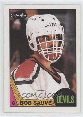 1987-88 O-Pee-Chee - [Base] #140 - Bob Sauve