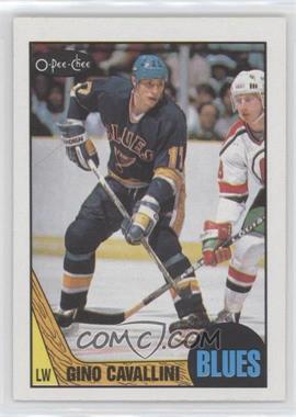 1987-88 O-Pee-Chee - [Base] #146 - Gino Cavallini