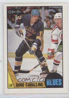 1987-88 O-Pee-Chee - [Base] #146 - Gino Cavallini