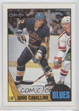 1987-88 O-Pee-Chee - [Base] #146 - Gino Cavallini