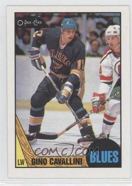 1987-88 O-Pee-Chee - [Base] #146 - Gino Cavallini