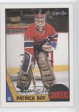 1987-88 O-Pee-Chee - [Base] #163 - Patrick Roy