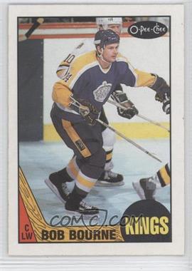 1987-88 O-Pee-Chee - [Base] #167 - Bob Bourne