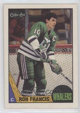 1987-88 O-Pee-Chee - [Base] #187 - Ron Francis