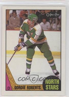 1987-88 O-Pee-Chee - [Base] #41 - Gordie Roberts