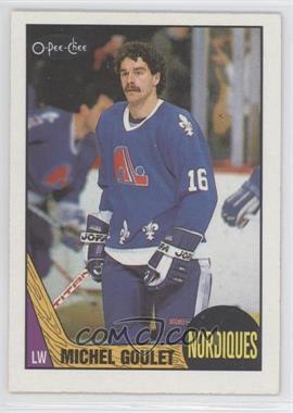 1987-88 O-Pee-Chee - [Base] #77 - Michel Goulet