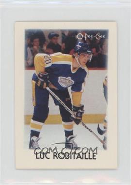 1987-88 O-Pee-Chee Leaders Mini - [Base] #35 - Luc Robitaille