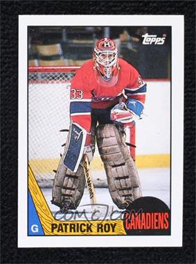 1987-88 Topps - [Base] #163 - Patrick Roy