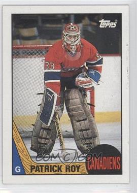 1987-88 Topps - [Base] #163 - Patrick Roy