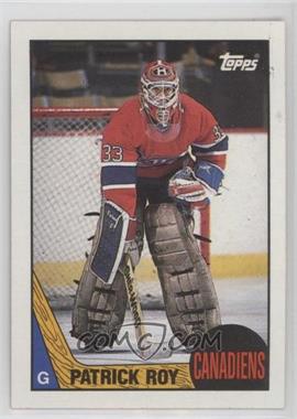 1987-88 Topps - [Base] #163 - Patrick Roy