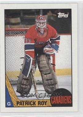 1987-88 Topps - [Base] #163 - Patrick Roy