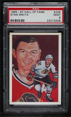 1987 Cartophilium Hockey Hall of Fame - [Base] #226 - Stan Mikita [PSA 9 MINT]